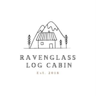 Ravenglass log cabin logo